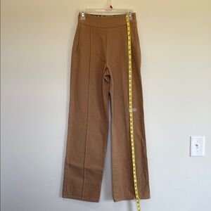Good Alma Brown High-Waisted Pants